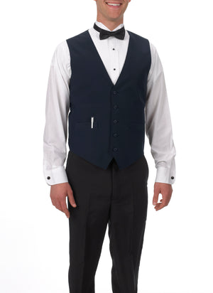 Men's Full Back Vest with Inside and Outside Pockets