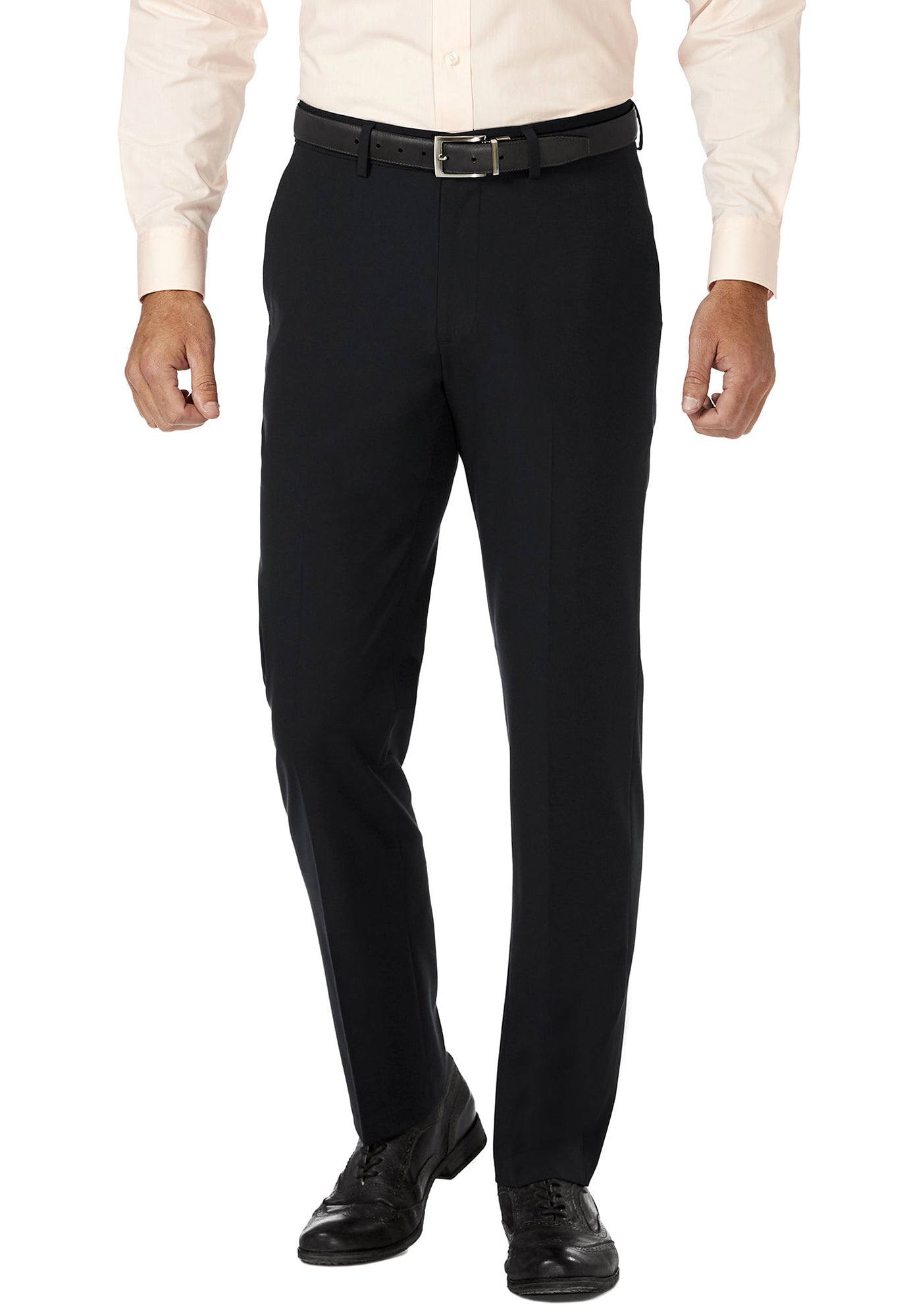 Cotton Black Ankle formal pant mens wear, Flat Trousers at Rs 499