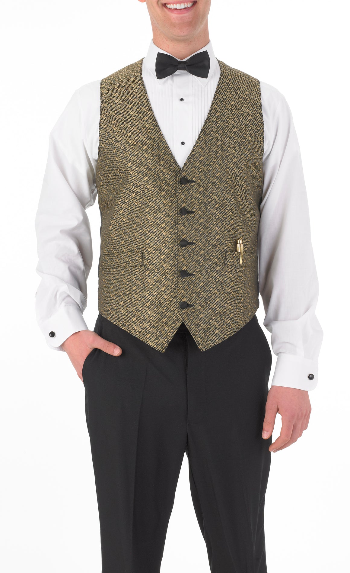 Men's Full Back Matrix Print Vest