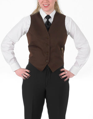 Women's Full Back Vest with Inside and Outside Pockets