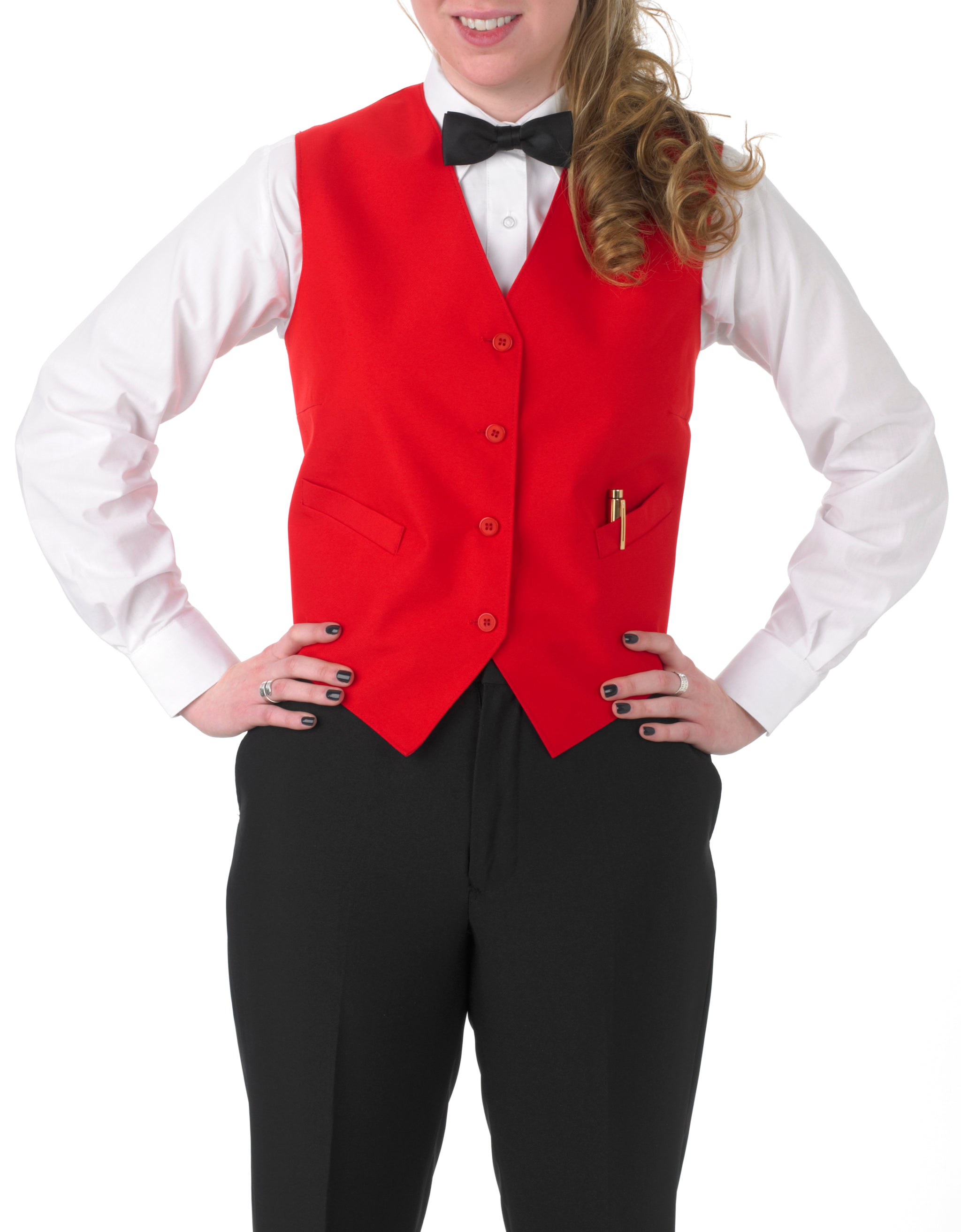 Women's Full Back Vest with Inside and Outside Pockets Women's Full Back Vest with Inside and Outside Pockets