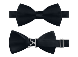 2″ Poly Satin, Adjustable-Band Bowtie