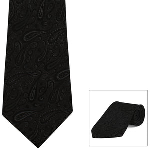 Clip-On, Straight, Fancy Print Tie